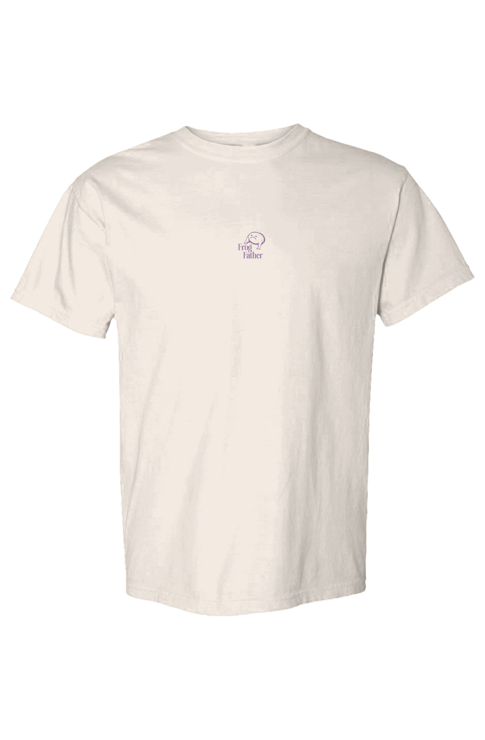 Embroidered Simple FrogFather Heavyweight T-Shirt