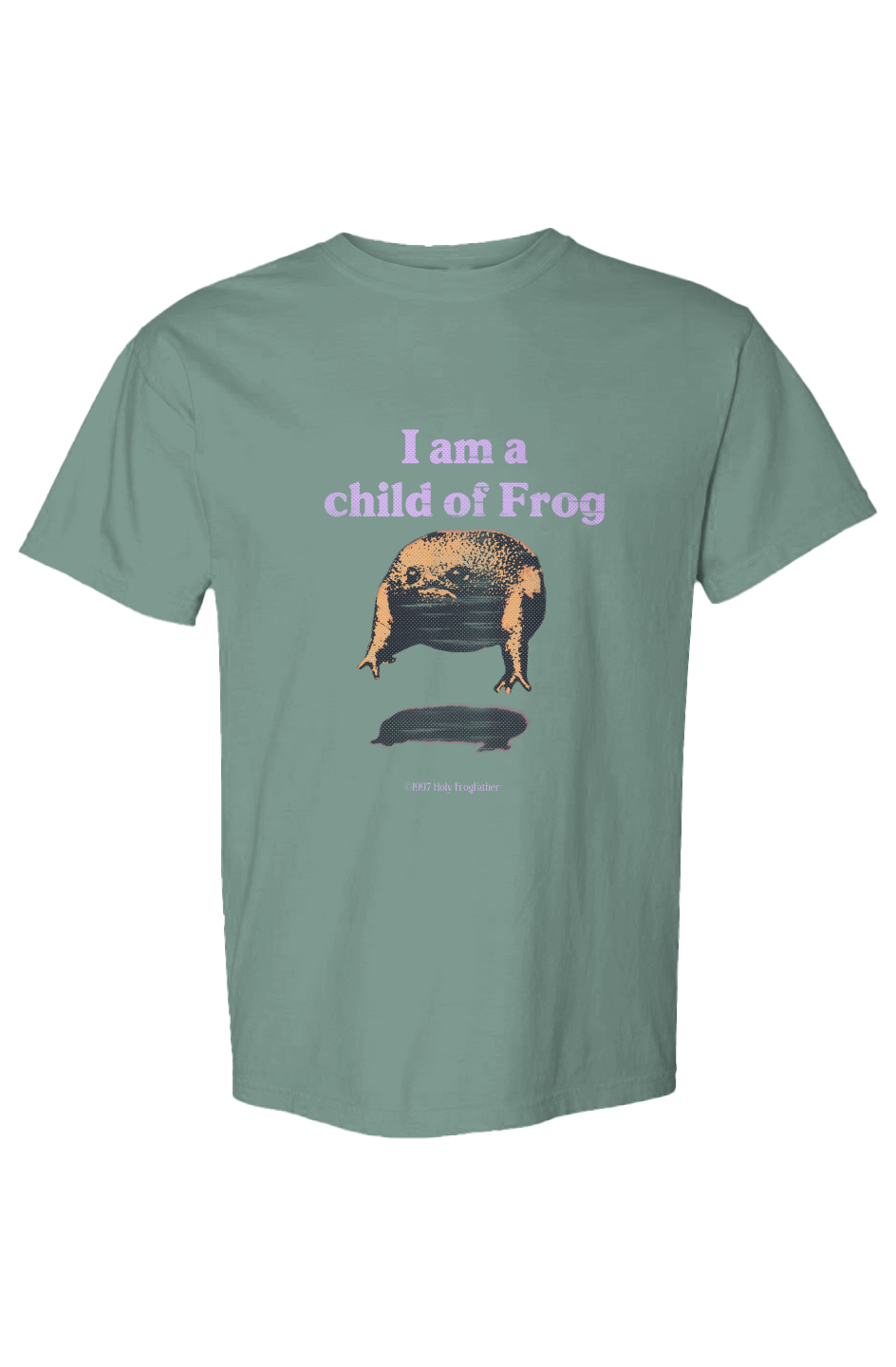 I am a Child of Frog Heavyweight T Shirt