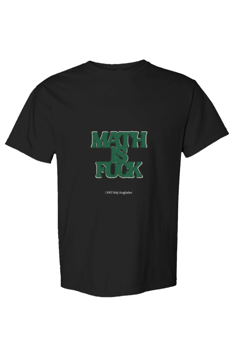 Math is Fuck Basic Bitch Colors Tee