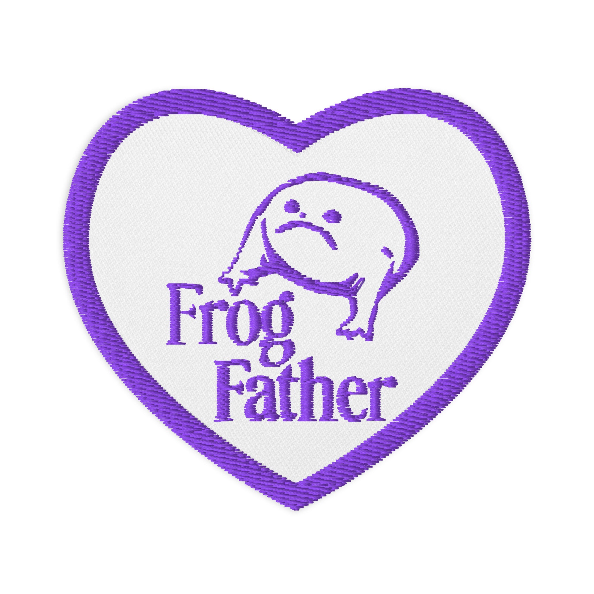 Simple FrogFather Embroidered Patch – Holy FrogFather